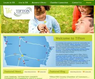 Tiftonchamber.org(Tifton Chamber) Screenshot