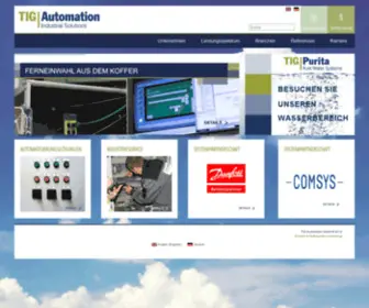Tig-Automation.de(TIG Automation) Screenshot
