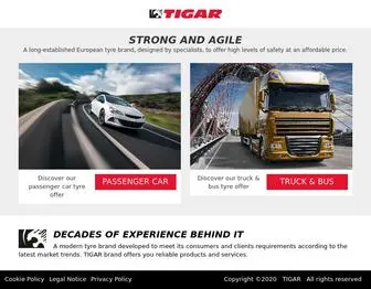 Tigar-Tyres.com(TIGAR tyres) Screenshot