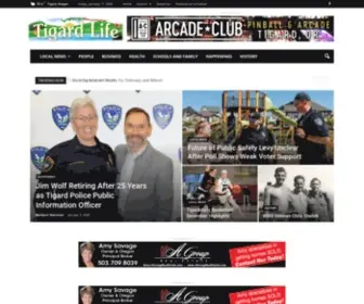 Tigardlife.com(Tigard Life) Screenshot