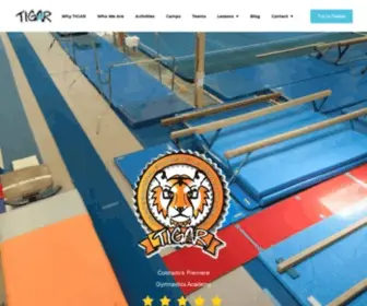 Tigargymnastics.com(Tigar) Screenshot
