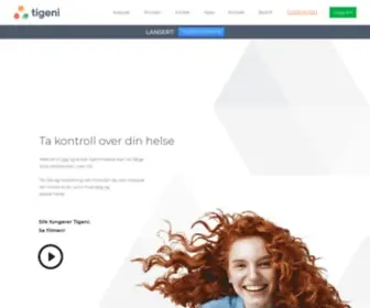 Tigeni.com(Sjekk ditt Kolesterol) Screenshot