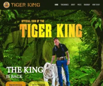 Tiger-King.org(Tiger King Coin) Screenshot