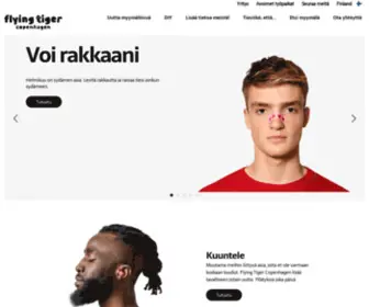 Tiger-Stores.fi(Discover unique items that spark joy at Flying Tiger Copenhagen's webshop) Screenshot