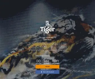 Tigerbeer.com.my(Tiger Beer Malaysia) Screenshot