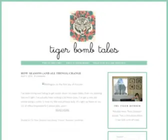 Tigerbombtales.com(Tiger Bomb Tales) Screenshot