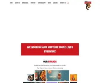 Tigerbrands.com(Tiger Brands Limited) Screenshot