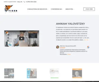 Tigerbyamikam.com(Tiger by Amikam) Screenshot