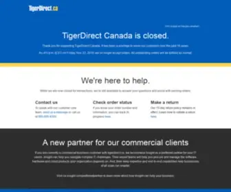 Tigerdirect.ca(Computers) Screenshot