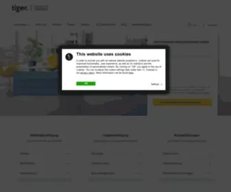 Tigerfacilityservices.com(Professionelle Reinigung für Ihr Unternehmen) Screenshot