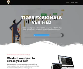 TigerfXsignals.com(Fx Signals) Screenshot