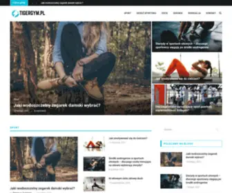 Tigergym.pl(Sportowa, Dieta, Zdrowie, Rekreacja) Screenshot