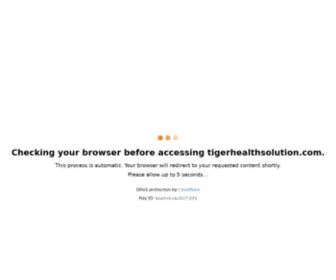 Tigerhealthsolution.com(Tiger Health Solutions) Screenshot