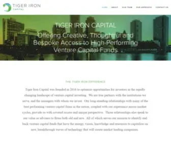 Tigerironcapital.com(Tiger Iron Capital) Screenshot