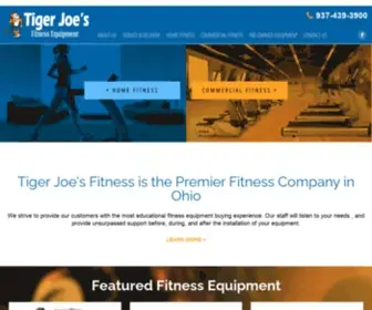 Tigerjoesfitness.com(Commercial & Home Fitness Equipment Dayton) Screenshot