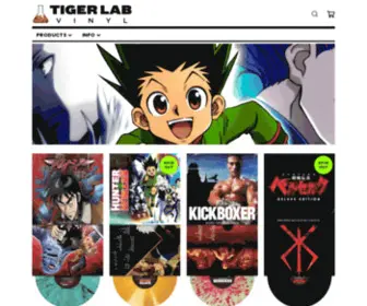 Tigerlabvinyl.com(Tiger Lab Vinyl) Screenshot