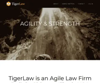 Tigerlaw.com(Agility & Strength) Screenshot