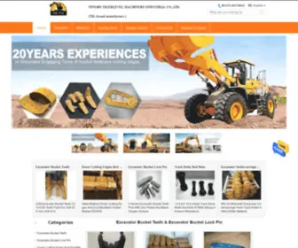 Tigerlevelmachinery.com(Quality Excavator Bucket Teeth & Excavator Bucket Lock Pin factory from China) Screenshot