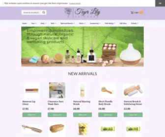 Tigerlilyskincare.co.uk(Tiger Lily Skincare) Screenshot