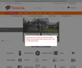 Tigerlink.com.au(Gate) Screenshot