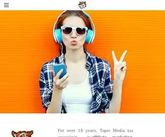 Tigermedia.ca(A digital advertising empire) Screenshot