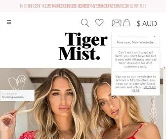 Tigermist.com.au(Online Fashion Boutiques) Screenshot