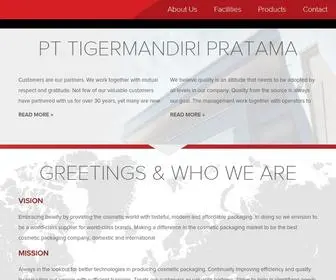 Tigermp.co.id(Tigermandiri Pratama) Screenshot