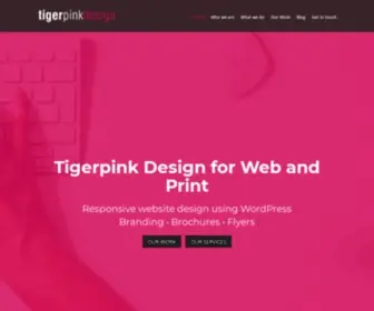 Tigerpink.co.uk(Tigerpink Design) Screenshot