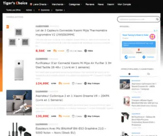 Tigers-Choice.com(Bons Plans Deals High Tech) Screenshot