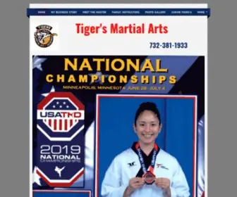 Tigersmartialarts.com(Tiger Martial Arts Summer Camp) Screenshot