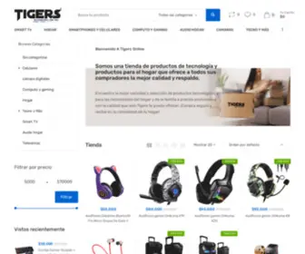 Tigersproductos.com(Tienda de tecnología) Screenshot