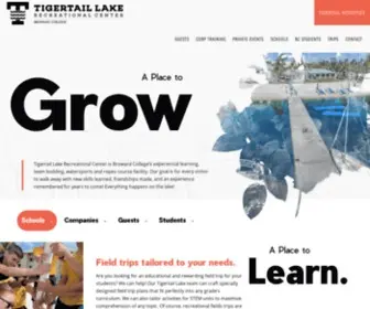 Tigertaillake.com(Broward College) Screenshot