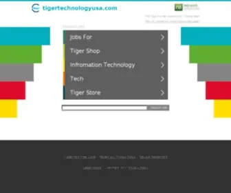 Tigertechnologyusa.com(Tigertechnologyusa) Screenshot