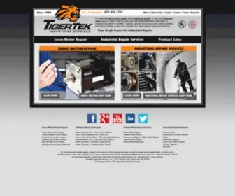 Tigertek.com(Servo Motor Repair & Industrial Repair Services) Screenshot