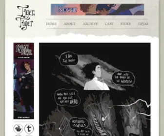 Tigertigercomic.com(Tiger, Tiger) Screenshot