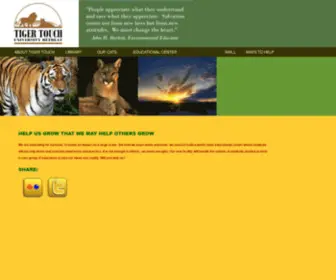 Tigertouch.org(Tiger Touch University Retreat) Screenshot
