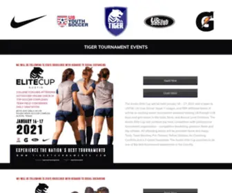 Tigertournaments.com(Soccer Tournaments) Screenshot