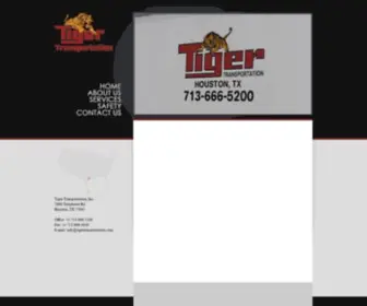 Tigertransportation.com(Tigertransportation) Screenshot