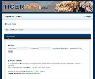 Tigervent.com(Tigervent) Screenshot
