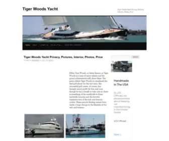 Tigerwoodsyacht.net(Tiger Woods Yacht) Screenshot