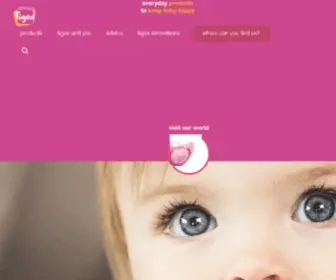 Tigex.com(Des produits du quotidien pour le bonheur de bébé) Screenshot