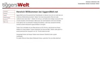 Tiggerswelt.net(Webhosting) Screenshot