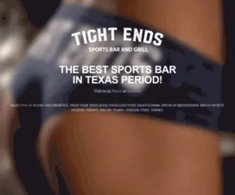 Tightendssportsbar.net(The Best Sports Bar In Texas) Screenshot