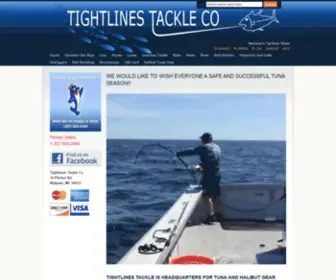 Tightlinestackle.com(Tightlines Tackle Co) Screenshot