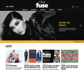 Tigifuse.com(TIGI FUSE) Screenshot