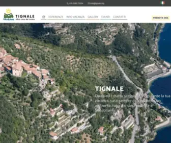 Tignale.org(Vacanze a Tignale sul Lago di Garda) Screenshot