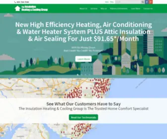 Tignj.com(BPI Certified Home Energy Efficiency Experts) Screenshot