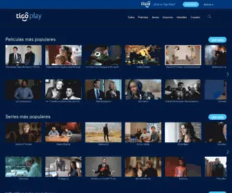 Tigoplay.com.sv(Tigoplay) Screenshot