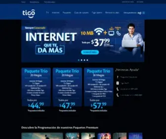 Tigostar.com.sv(Tigo Star) Screenshot