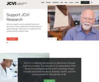 Tigr.org(JCVI) Screenshot